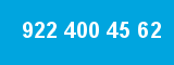 922 400 45 62